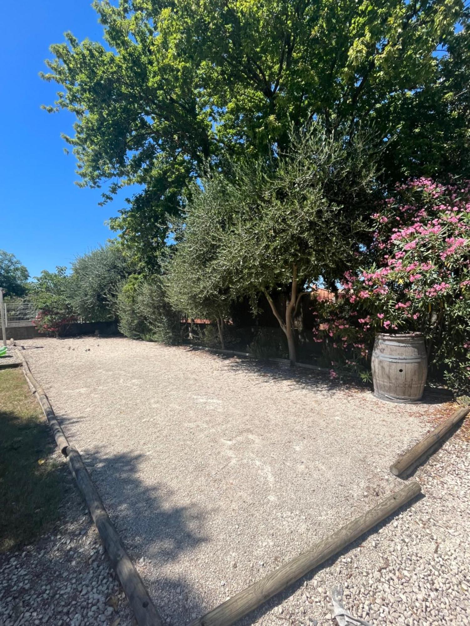 Studio Menthe-Clim-Terrain De Petanque-Piscine Collective Saint-Paul-Trois-Châteaux Exterior foto